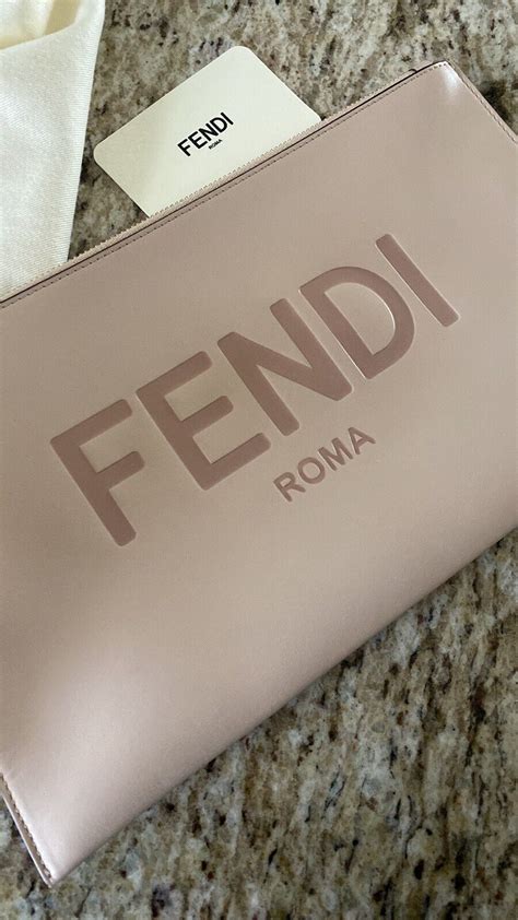 fendi vintage pouch|fendi medium pouch.